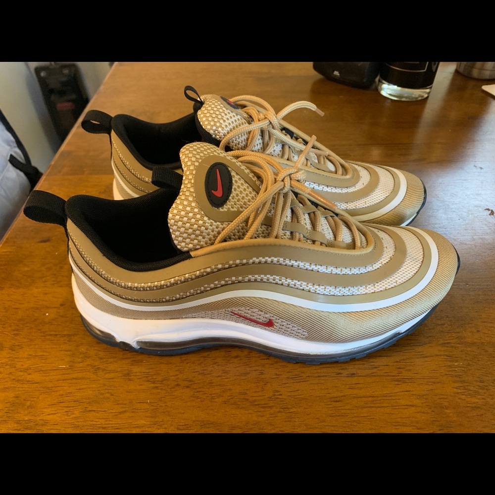 Nike Air Max 97 UL Ultra '17 Gold Bullet Size 9